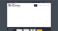 Desktop Screenshot of hoteldacarlos.it